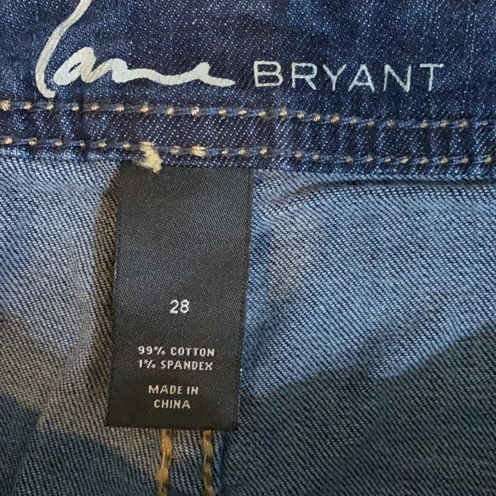 Lane Bryant size 28 straight leg jeans